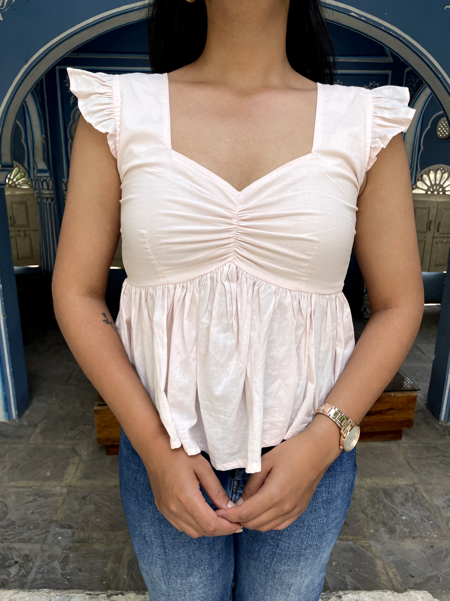 Blush Breeze Top