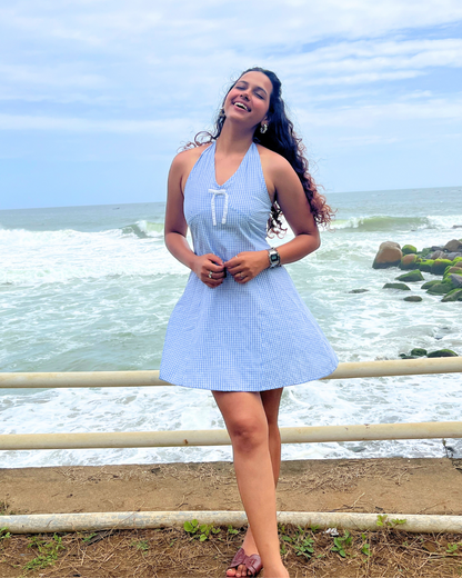 Cloud Nine Halter Dress