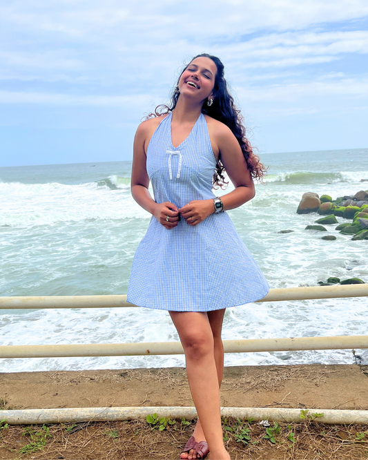 Cloud Nine Halter Dress