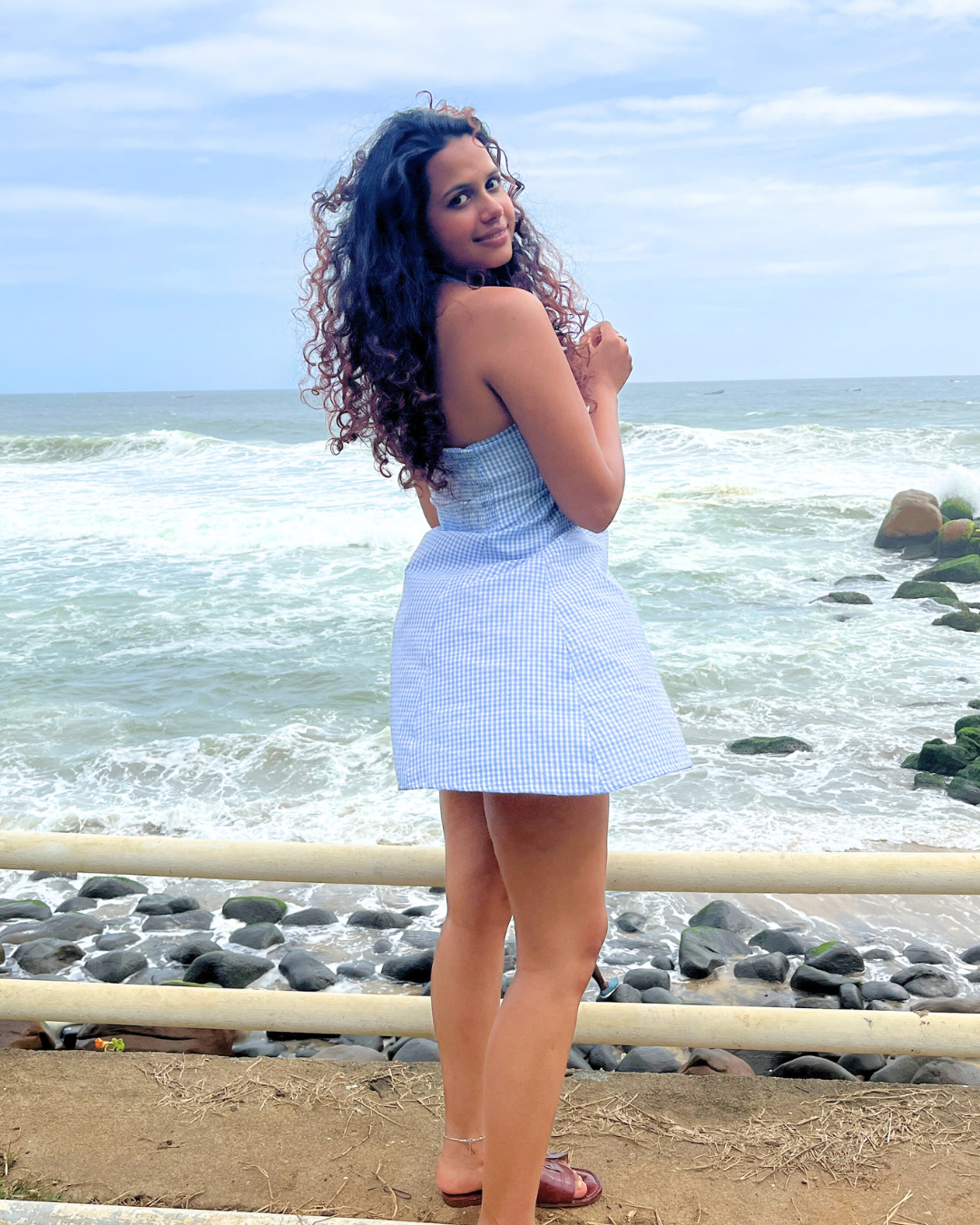 Cloud Nine Halter Dress